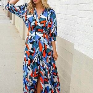 First Love Fire & Ice wrap dress